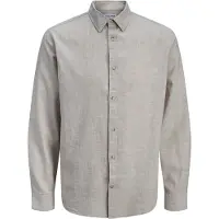 Jack & Jones Esummer Linen Blend Overhemd Met Lange Mouwen