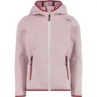 CMP Fleece met capuchon voor meisjes Knit-Tech | Maat 12 jaar oud