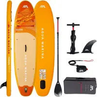 Aqua Marina Fusion 2026 SUP-bord, 330 cm, allround set, geschikt voor beginners, maximaal gewicht 150 kg, inclusief accessoires