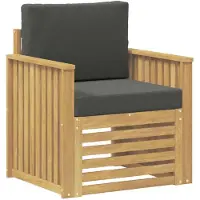 vidaXL Buiten bank set Polyester Wit
