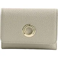 Mandarina Duck Leren portemonnee Mellow Leather Wallet Cocoon Lichtgrijs