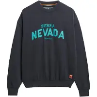 Superdry Sweatshirt cyaan blauw / zwart