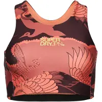 Superdry Dames Core Active beha oranje, paars (38), Sportief, Lila, Meerdere sporten, Gerecycled polyester, Duurzaam WS311591A