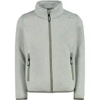 CMP - Girl's Jacket Jacquard Knitted - Fleecevest 164, grijs