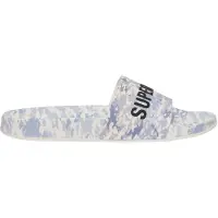Superdry Muiltjes opaal / zwart / wit