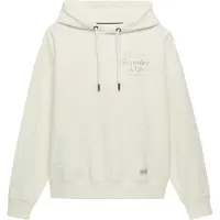 Superdry Sweatshirt 'LUXE' crème / donkerbeige