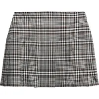 Superdry Vintage Tweed Pleat Mini Rok