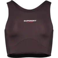 Superdry Dames Core Active Beha grijs (L), Sportief, Meerdere sporten, Gerecycled polyester, Duurzaam WS311591A