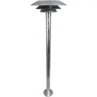 Dyberg Larsen Buitenverlichting , DL25, Metallic, Terras, Metaal, Scandinavisch