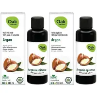 OAK Plantaardige Olie Argan 2x100 ml Massage-olie