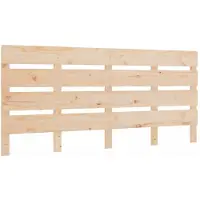 vidaXL Hoofdbord 150x3x80 cm massief grenenhout