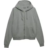 Superdry Sweatvest grijs gemêleerd