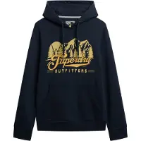 Superdry Sweatshirt 'Outfitters' marine / geel
