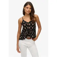 Superdry Top marine / groen / lichtroze