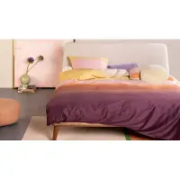 Essenza Lunare dekbedovertrek - Warm clay - 100% katoen satijn - 200 x 220 cm