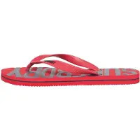 Superdry Teenslippers antraciet / rood