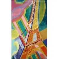 Puzzle Michle Wilson Puzzel Michèle Wilson - Eiffeltoren van Delaunay - WILSON SPELEN