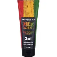 Dermacol Men Agent Donat Worry Be Happy 3in1 Shower Gel Sprchova1 el Pro Mua3 4e 0,25 l