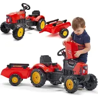 Falk Supercharger - Jongens - Rood - Traptractor