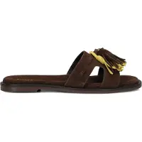 Notre-V Dames Slippers 19401 - Bruin - Maat 38