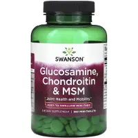 Swanson Health - Glucosamine, Chondroïtine &amp; MSM - 360 mini-tabletten