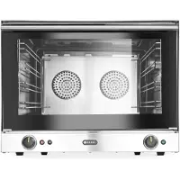 Hendi Convectieoven met directe bevochtiging - roestvast staal - 69,9x60,8x55 cm - zilverkleurig - voor GN 1/1 horeca