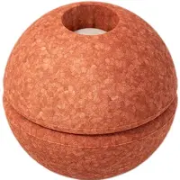 Modu 1 x Foam Ball - 1 schuimbal - Open einde speelgoed - Speelgoed 6 md-6 jaar - Burnt Orange / Dusty Green