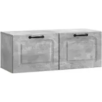vidaXL Wandmontage TV-kast Betongrijs 78,5 x 31 x 30 cm Bewerkt hout