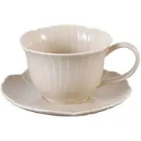 Bricard Florange Koffieset - 12-delig - Taupe - 200ml - Porselein - Koffiekopjes