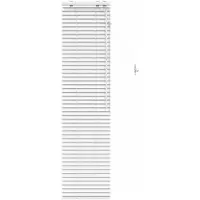 vidaXL - Venetiaanse - jaloezie - Wit - 45 - x - 160 - cm - 35 - mm
