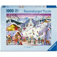 Ravensburger Puzzle Au rythme des pistes 1000 pièces