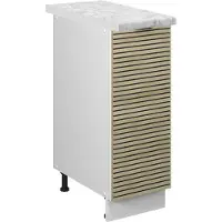 Vicco Apotheekkast Fame-Line Eiken paneel 30 cm , WB Marmer, Model 51340