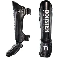 Booster Fight Gear - Scheenbeschermer - V3 - Zwart - Maat S
