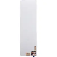 Legamaster WALL-UP frameless whiteboard - 200 x 59,5 cm - Ronde hoeken links