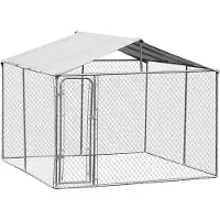 Trekker Hondenkennel met Dak 3 x 3m