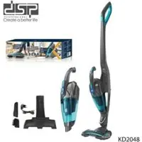 DSP Kd2048 2-in-1 Draadloze Steelstofzuiger | Afneembare Handstofzuiger, 9 Kpa Zuigkracht & Led Vloerborstel