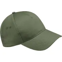Beechfield Ultimate 5 Paneel Cap (Olijfgroen)