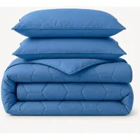 EazySleep Easy Dekbed Zonder Overtrek - Blauw 200 x 200 cm