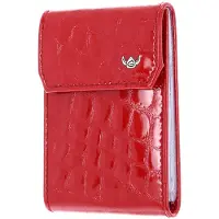 Golden Head Leren kaarthoes Cayenne RFID Protect Kartenetui 4425 Kirsche rood