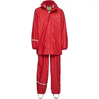 CeLaVi Regenkleidung m. Träger - PU - Rot - - 70 - Regenkleidung