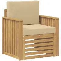 vidaXL Buiten bank set Polyester Wit