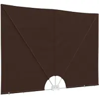 vidaXL Balcony Privacy Screen Rechthoekig 240 x 160 cm Polyester
