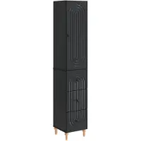 vidaXL Kast Set 2 st Bewerkt hout