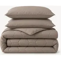 EazySleep Easy Dekbed Zonder Overtrek Zomer - Taupe 240 x 200 cm