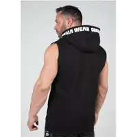 Gorilla wear Sweatshirt 'Milwaukee' zwart / wit