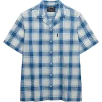 Superdry Overhemd 'Cabana' blauw / marine / wit
