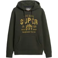 Superdry Sweatshirt kaki / olijfgroen