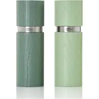 AdHoc Peper- en Zoutmolen Textura Dark Green & Light Green 15 cm