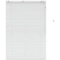 vidaXL Venetiaanse jaloezie Wit 120 x 160 cm 35 mm