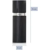 AdHoc Peper- en Zoutmolen Textura Black & White 15 cm